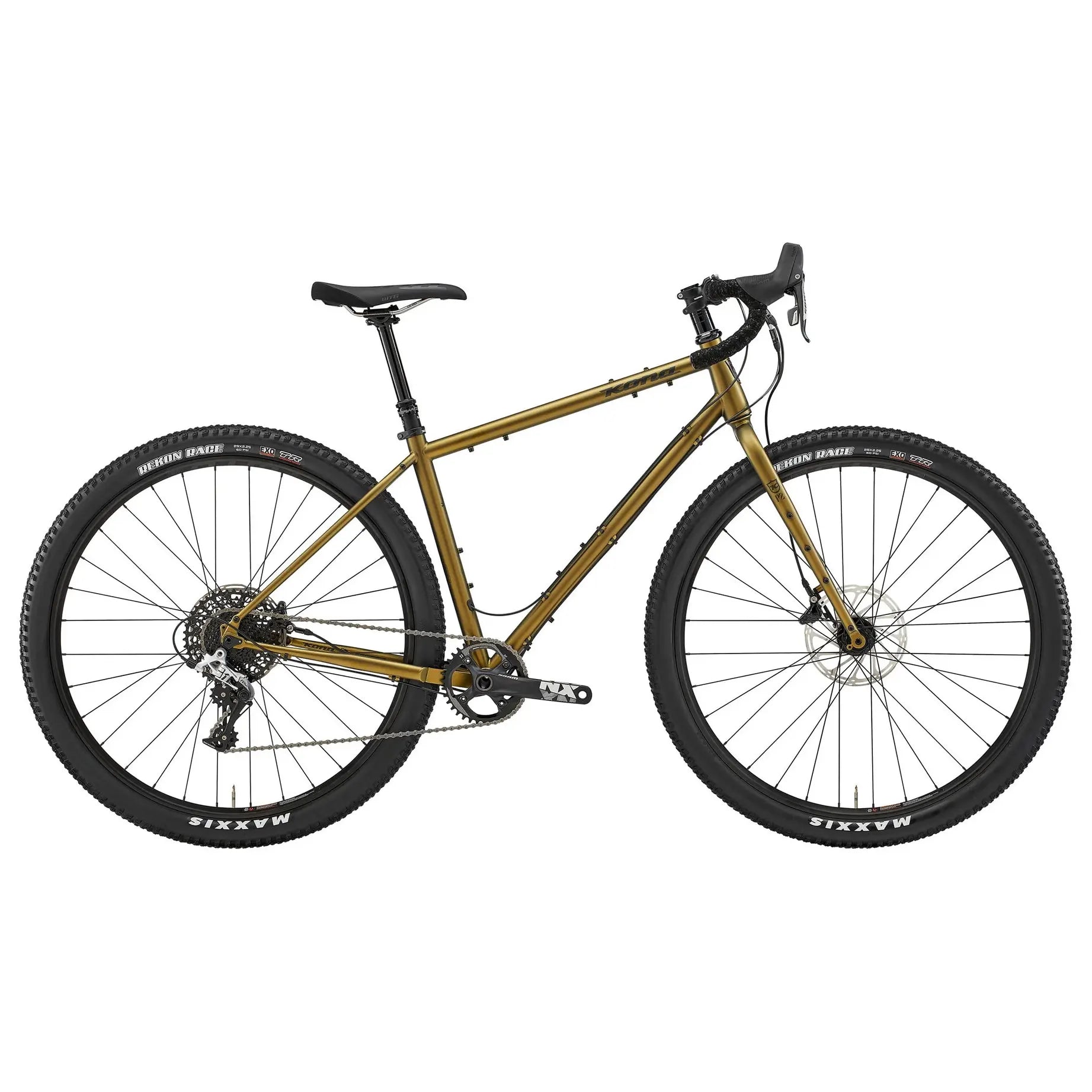 Kona Sutra LTD touring bike with black frame, drop handlebars, and multiple gear options for long-distance cycling.