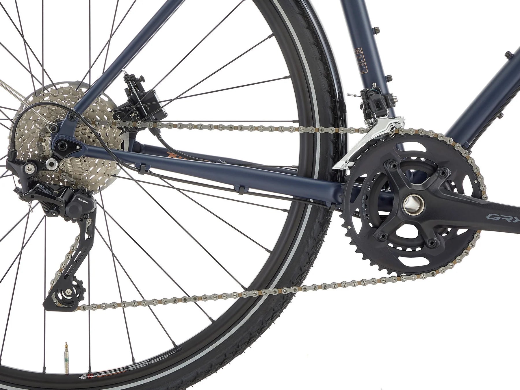 Kona Sutra touring bike with sturdy frame, drop handlebars, and multiple gears for comfortable long-distance cycling.