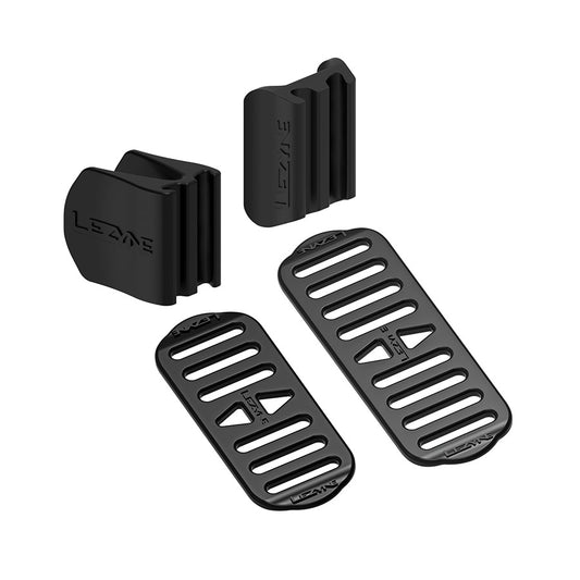 Lezyne Adapter Kits for light parts and accessories, including aero post, round post adapters, and straps.