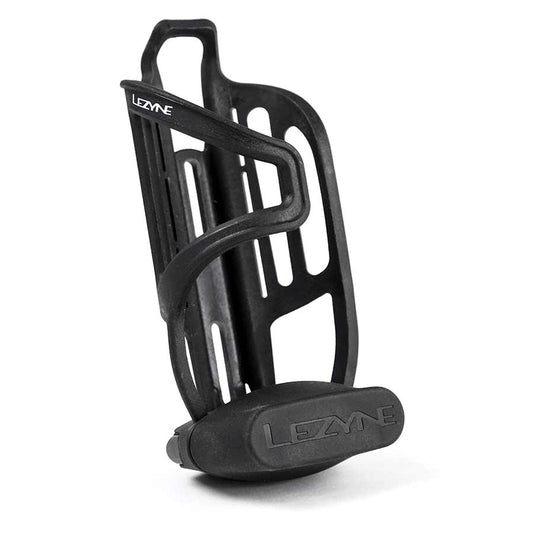 Lezyne, Tubeless Flow Storage Loaded, Bottle Cage, Composite, Includes CO2 Head, V18 Multi-Tool with Tubeless Reamer & Tire Plug Kits, 2 CO2 Cartridges (Right)