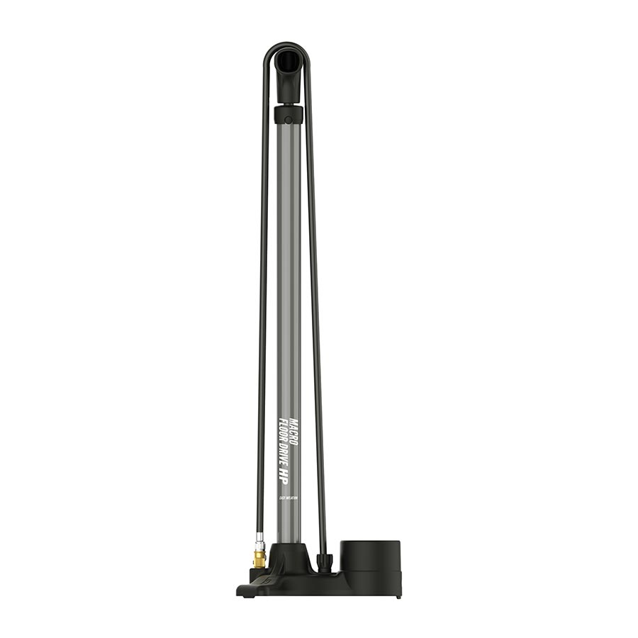 Lezyne, Macro Floor Drive  2.5'', Floor Pump, Dual Valve Head, 220psi, Red