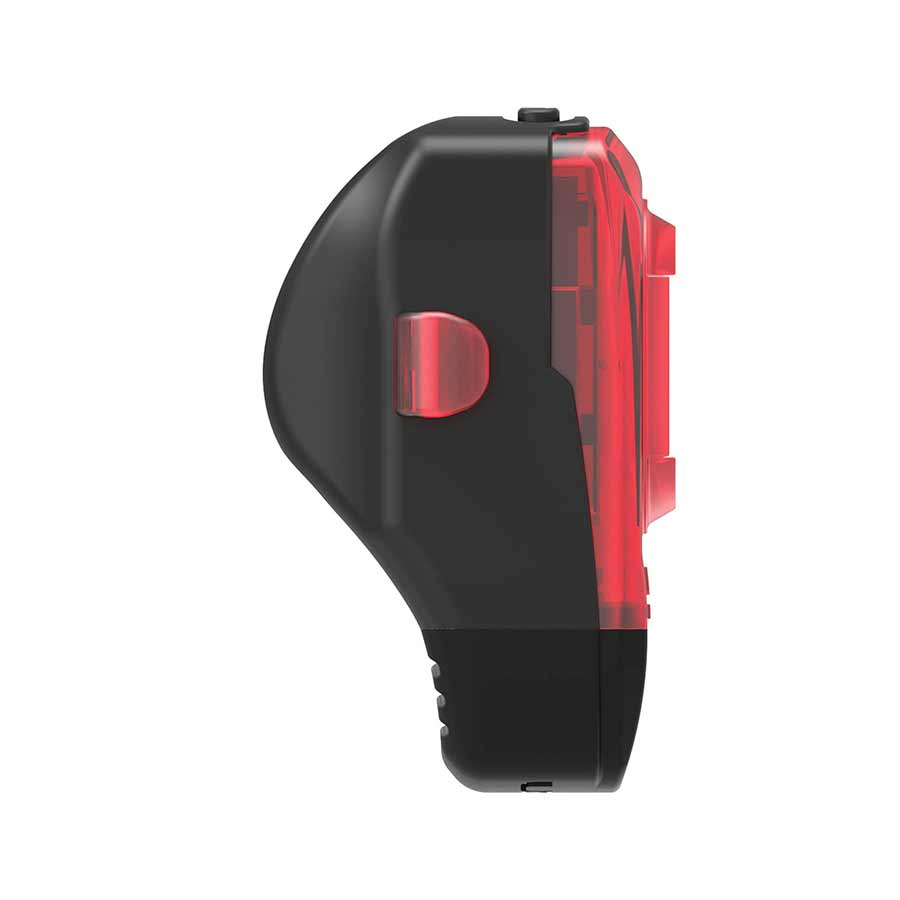 Lezyne KTV Drive front bike light with black casing, compact design, and bright LED illumination for visibility.