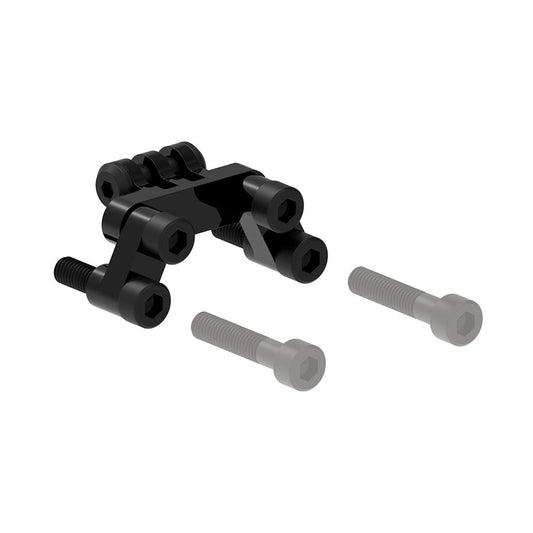 Lezyne, Flexi, Satin Black, Mount, Satin Black