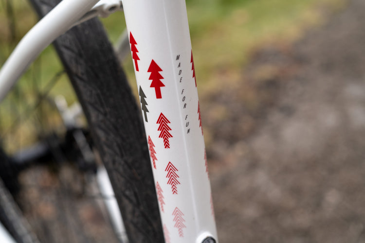 Marin Gestalt 1 Seat Tube Made For Fun Logo