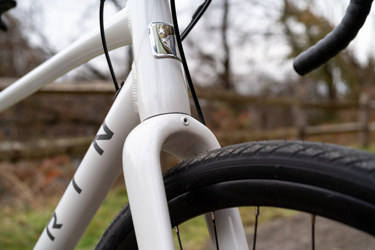 Marin Gestalt 1 beyond road bike in 50cm frame with black and gray design, featuring drop handlebars and knobby tires.