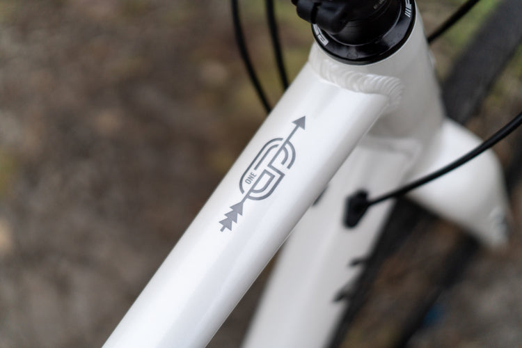 Marin Gestalt 1 Beyond Road Bike in 50cm frame, black and gray color, with rugged tires and sleek design.