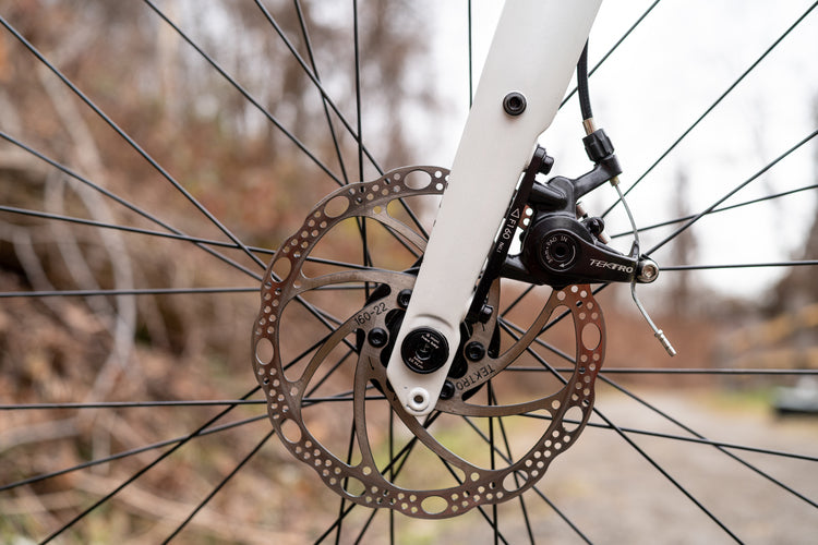Marin Gestalt 1 Beyond Road Bike in 50cm frame, black and red design, with drop handlebars and knobby tires for off-road riding.