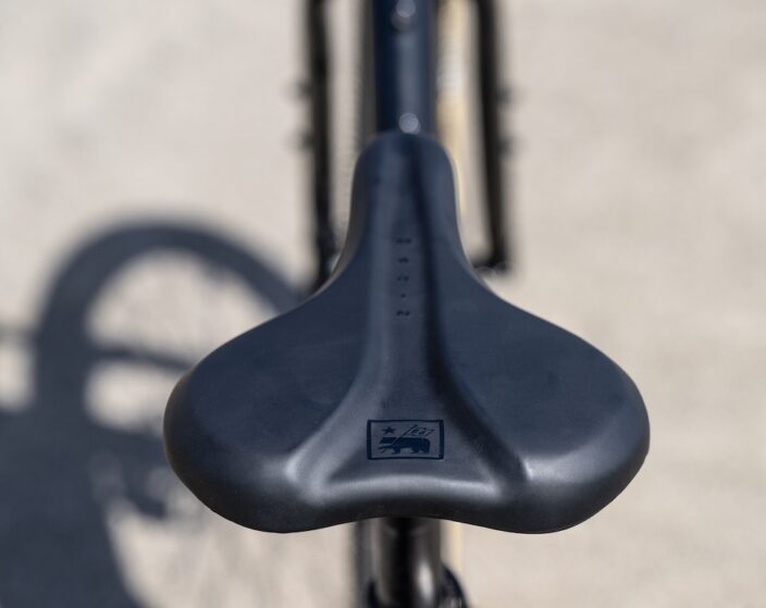 Black Marin Stinson 1 LS urban city bicycle with sleek frame and city-ready features, perfect for city commuting.