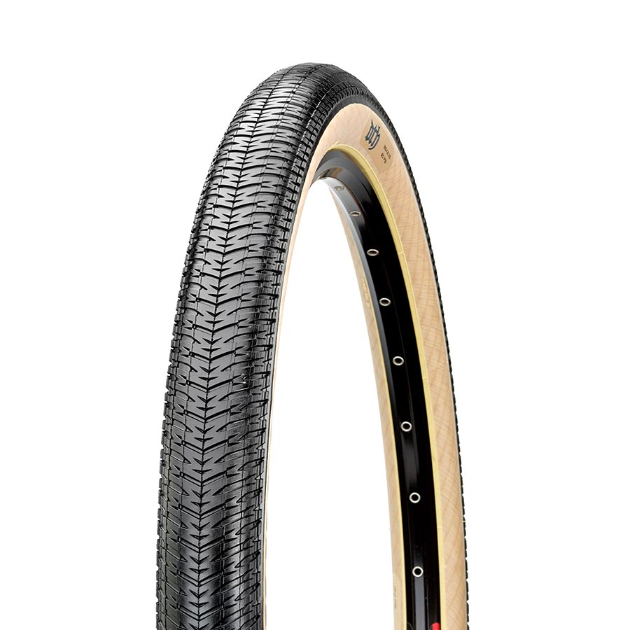 Maxxis BMX and Dirt Jump Tires wire clincher with black tread, 60TPI, designed for dirt jump and BMX bikes.