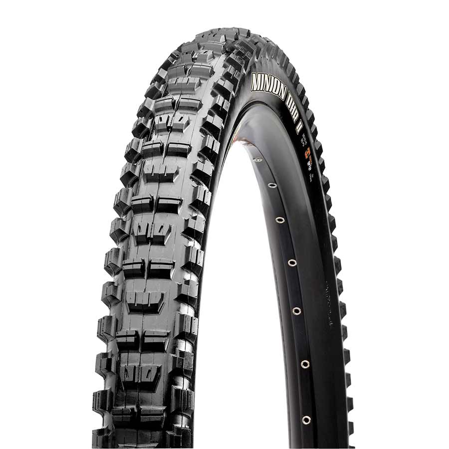 Maxxis Minion DHR2 mountain tire, 26x2.30 folding tubeless-ready tire with Maxx Terra compound and Exo protection for mountain biking.