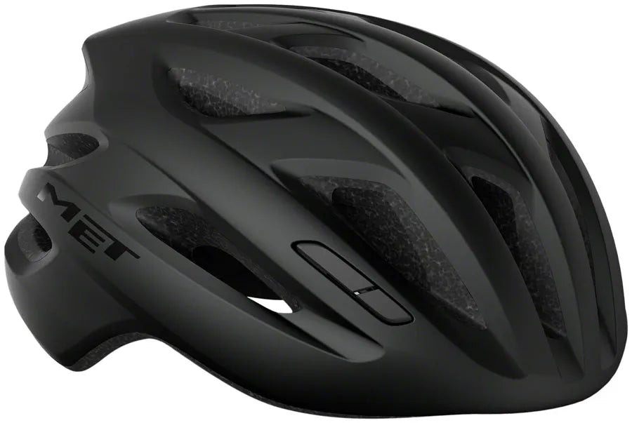 Black matte MET Idolo MIPS helmet for recreational and commuter biking, featuring a sleek design and advanced safety features.