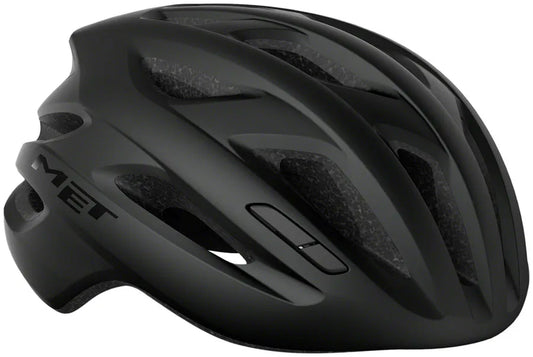 Black matte MET Idolo MIPS helmet for recreational and commuter biking, featuring a sleek design and advanced safety features.