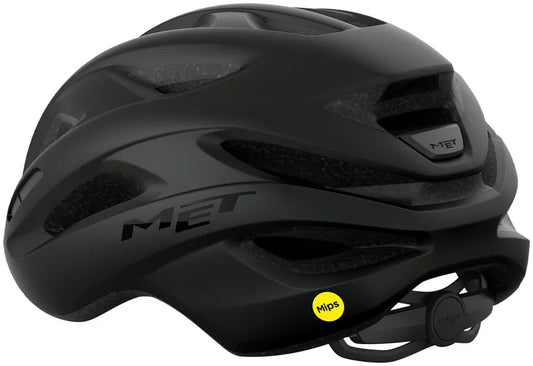 Black matte MET Idolo MIPS helmet for recreational and commuter cycling, featuring safety-enhancing MIPS technology.