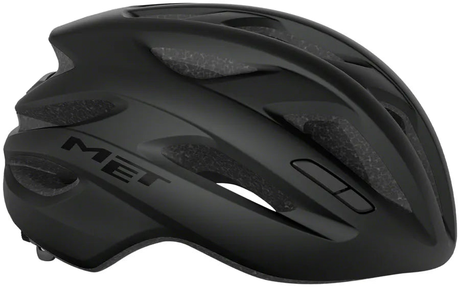 Black matte MET Idolo MIPS helmet for recreational and commuter cycling, featuring MIPS safety technology.