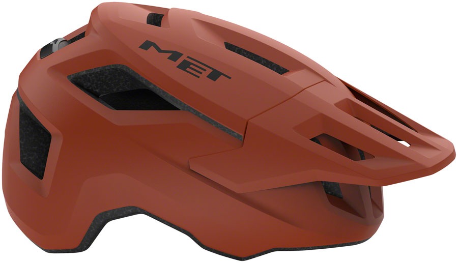MET Shelter MIPS helmet for recreational and commuter cycling, matte clay color with adjustable straps and ventilation.