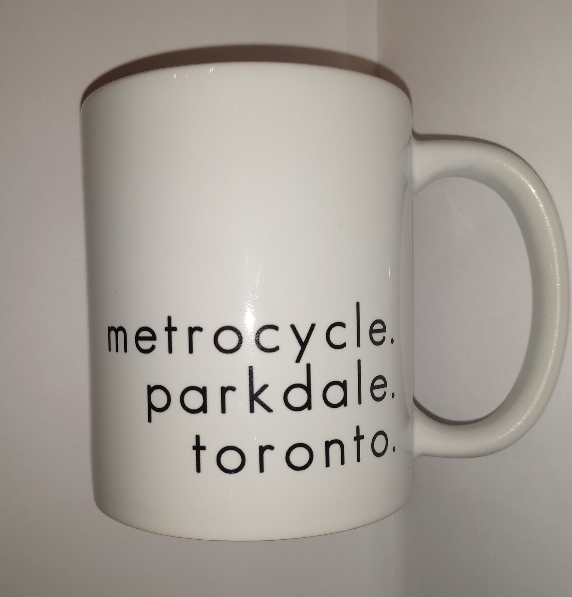 Mug, Metrocycle, White - MetroCycle