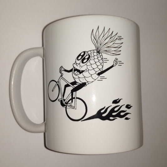 Mug, Metrocycle, White - MetroCycle