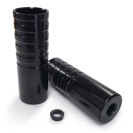 Pegs Black Steel - MetroCycle