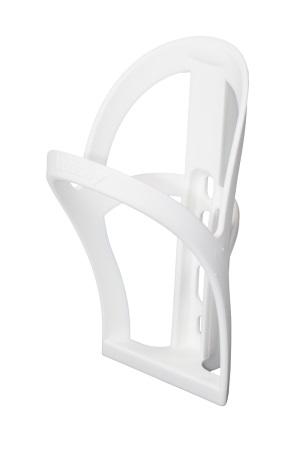 Black Velocity Bottle Trap Water Bottle Cage by MetroCycle mounted on a bicycle for secure bottle holding.