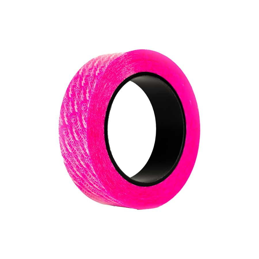 Muc-Off tubeless rim tape, 50m roll, 17mm width, durable tape for sealing bike rims in a shop-sized package.