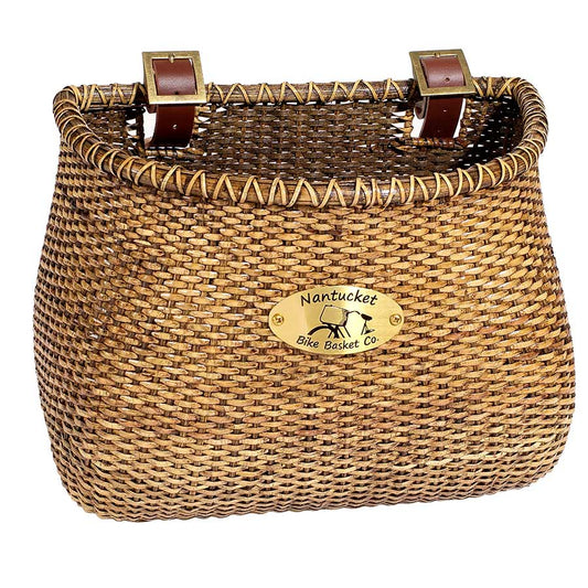 Nantucket, Lightship, Classic Basket, 12''X7.5''X9'', Stained