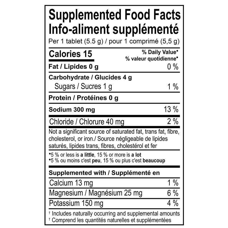 Nuun Sport citrus fruit drink mix box with 8 pouches, each providing 10 servings of flavored hydration for athletes.