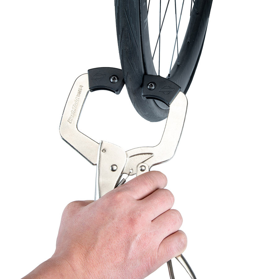 Park Tool BMT-1 tube and tire repair tool with tire bead breaker for removing tires from rims.