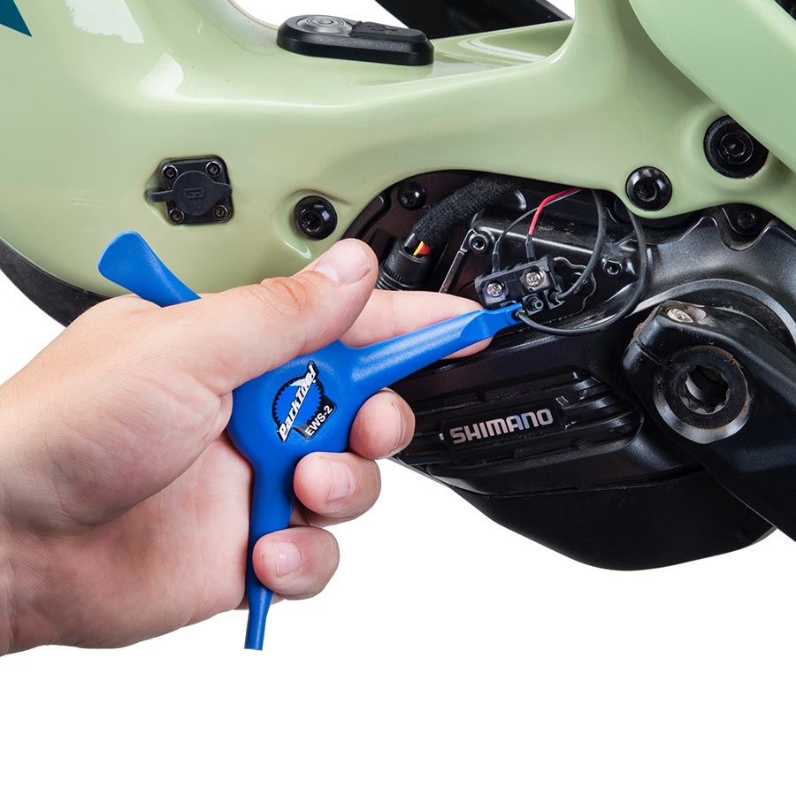 Park Tool EWS-2 Bicycle Electronic Shift Tool for cable and housing adjustments, suitable for electronic gear systems.