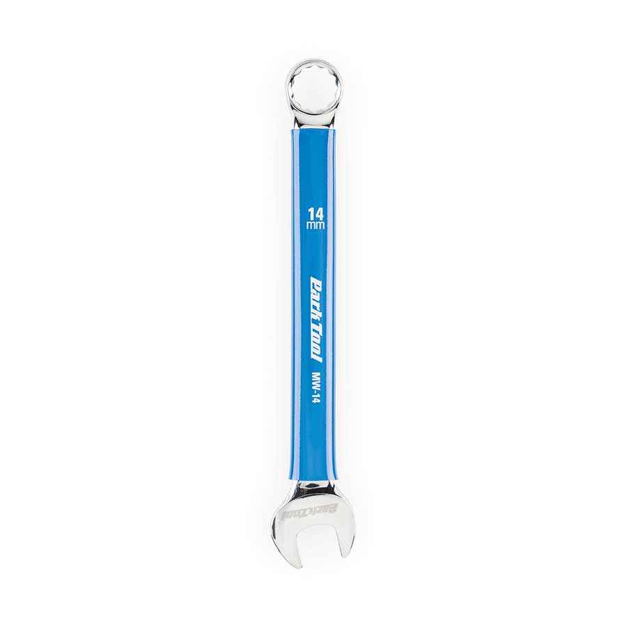 Park Tool MW-17 combination metric wrench, 8mm, for general shop and bike repair tasks, showing the tool's open and box ends.