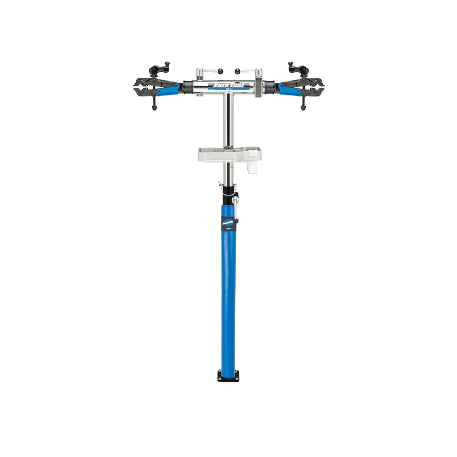 Park Tool PRS-2.3-1 repair stand with 100-3C clamp base, portable bike repair stand for professional and home use.