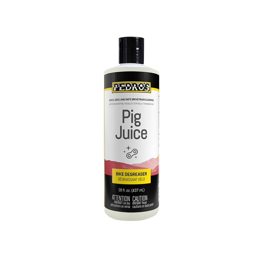 Pedros Pig Juice degreaser in a 4oz (120ml) bottle, designed for cleaning and degreasing surfaces efficiently.