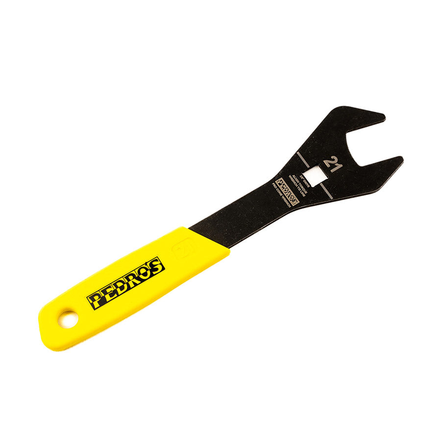 Pedros Pro hub tools set featuring 13mm wrench for bike maintenance and hub adjustments, compact and durable for cycling repairs.