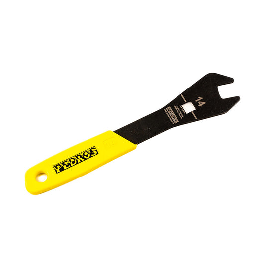 Pedros Pro Hub Tools 13mm for bike maintenance, showing a close-up of the durable metal tool with ergonomic handle.