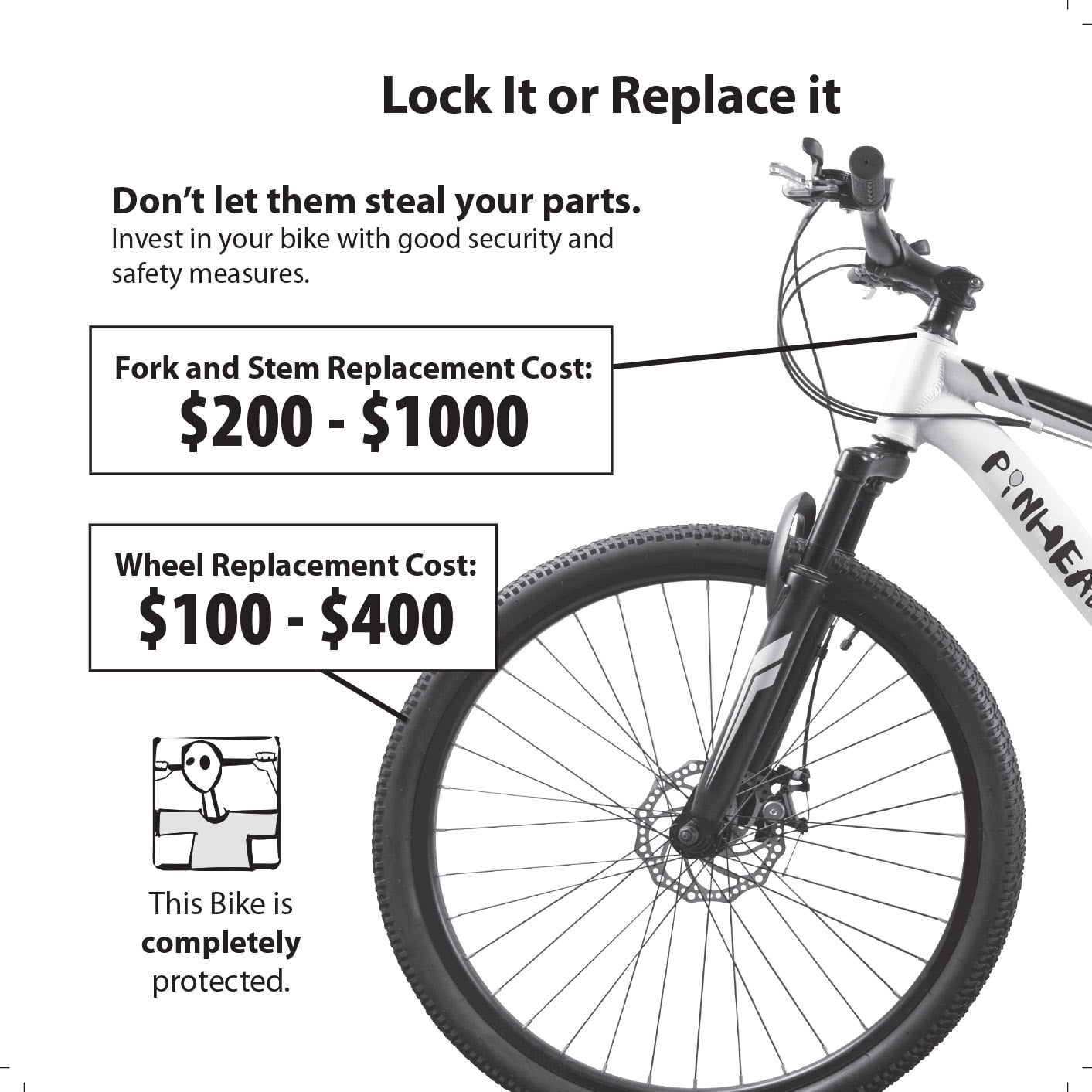 Wheel Lock Kit - MetroCycle