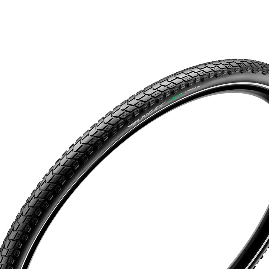 Pirelli Angel XT Urban hybrid tires in black, 700x32c, designed for versatile city cycling and urban riding.