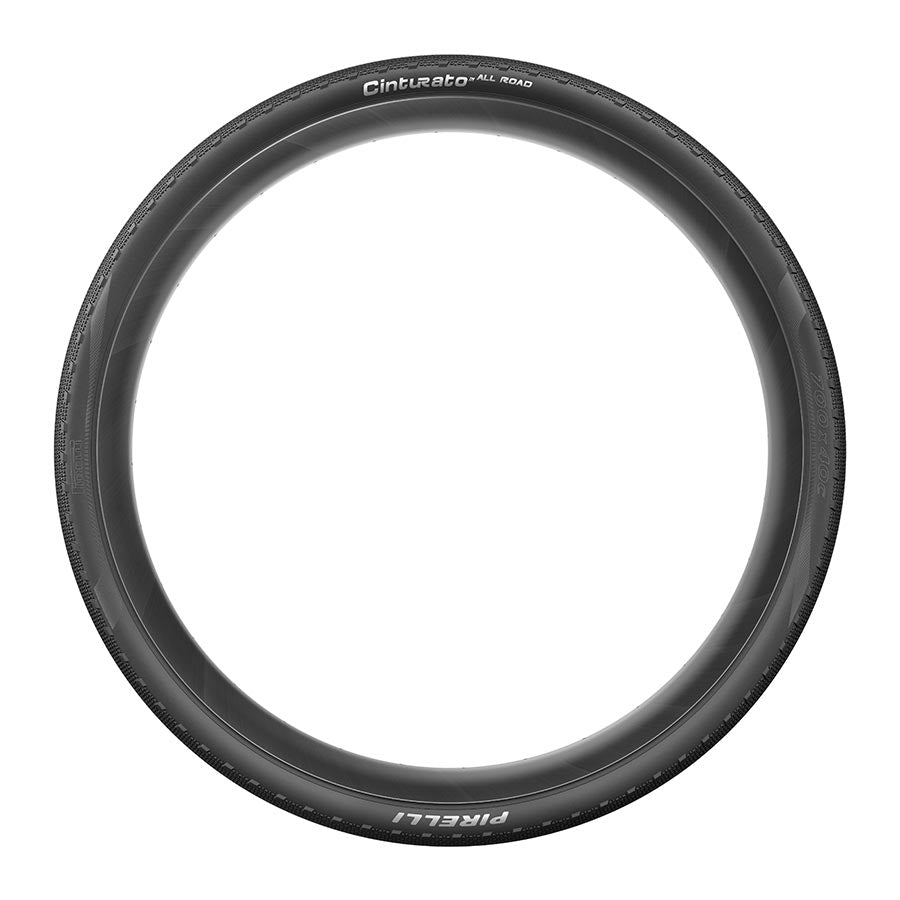 Pirelli Cinturato All Road gravel tires with tan walls, 700x35c size, designed for versatile off-road cycling.