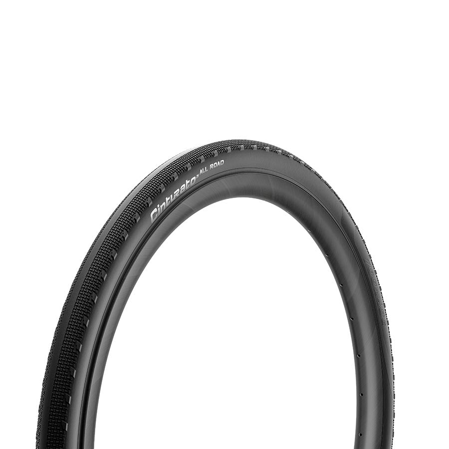 Pirelli Cinturato All Road gravel tires 700x35c tanwall with rugged tread for versatile off-road cycling.