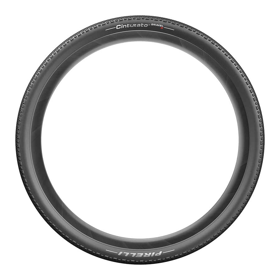 Pirelli Cinturato Gravel H gravel tires, 700x35c, tubeless-ready, black with speedgrip tread pattern for off-road cycling.