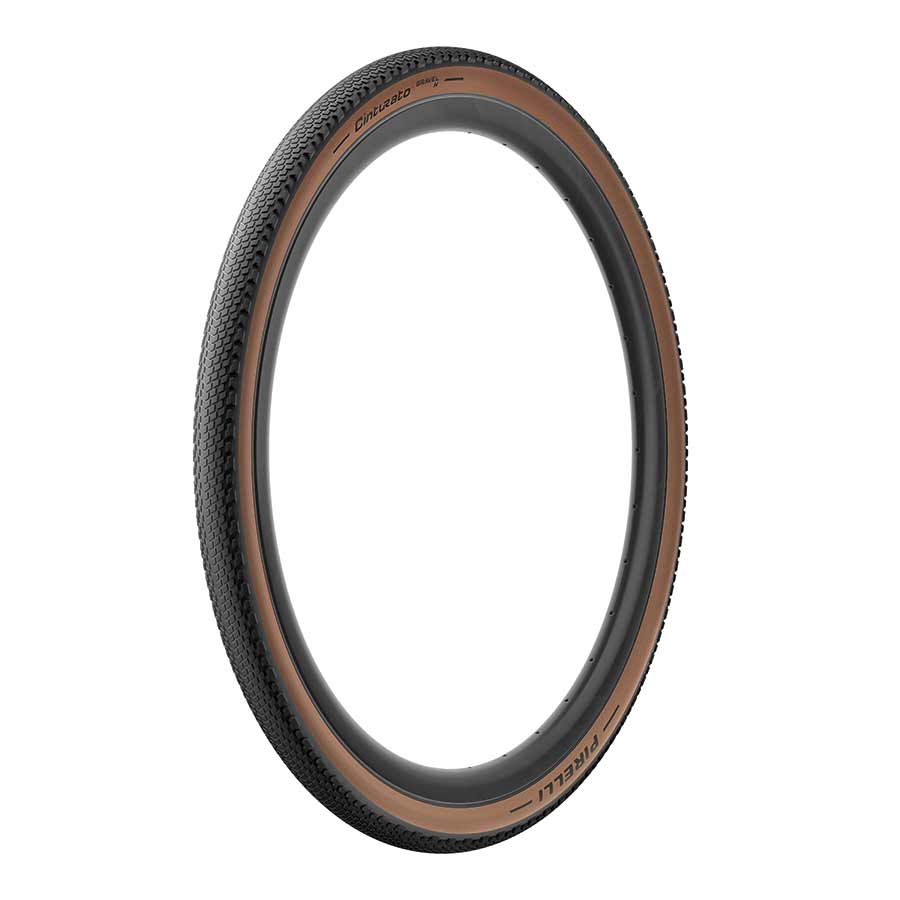 Pirelli Cinturato Gravel H tire, 700x35c, tubeless-ready gravel bike tire with SpeedGrip compound, black, folding, 127 TPI
