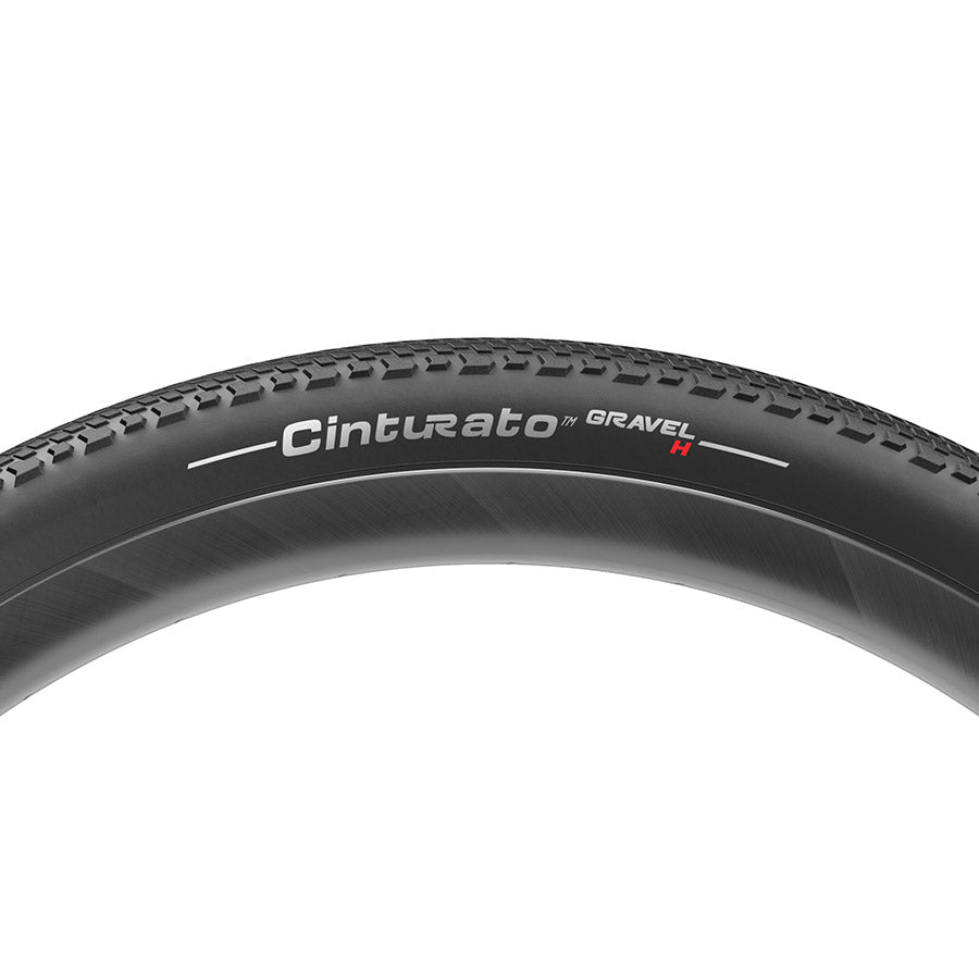 Pirelli Cinturato Gravel H P-Line tire, 700x35c, folding tubeless-ready gravel tire with SpeedGrip TechWall for mountain biking.
