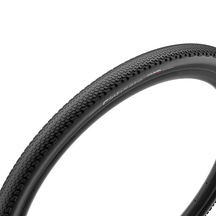 Pirelli Cinturato Gravel H P-Line tire for gravel bikes, 700x35c, black, tubeless-ready with SpeedGRIP TechWall and 60 TPI