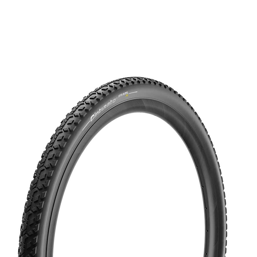 Pirelli Cinturato Gravel M tire, 700x35c, folding tubeless-ready gravel tire with speedgrip tread and black rubber.