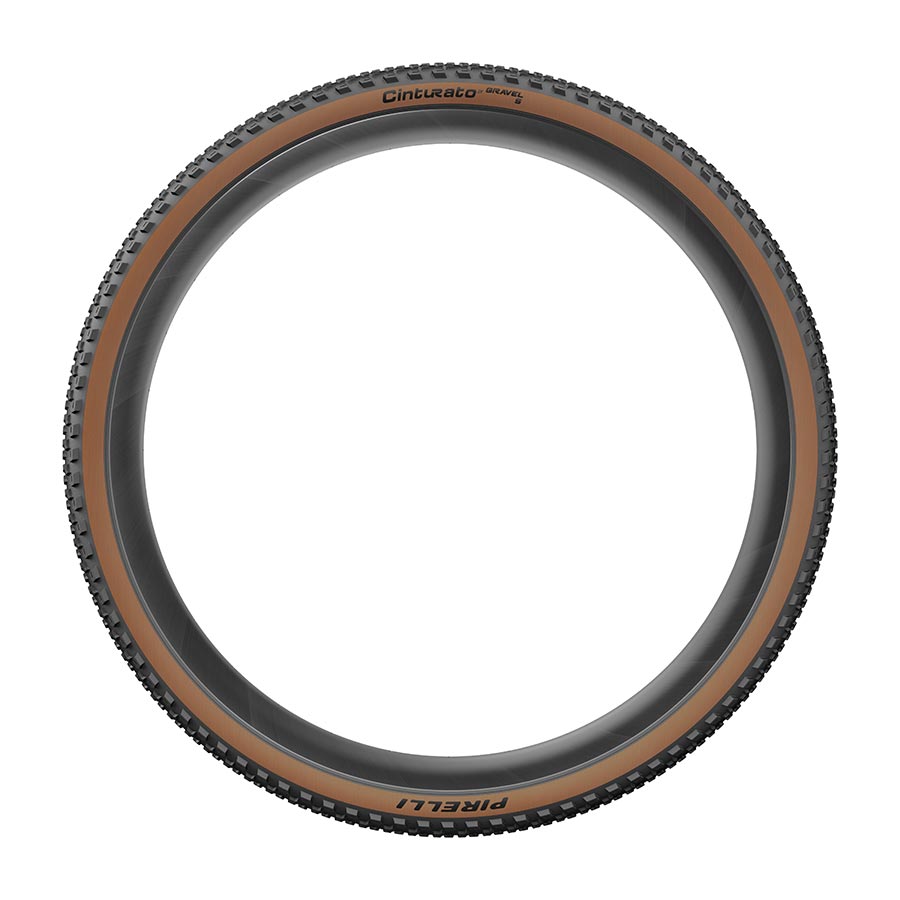 Pirelli Cinturato Gravel S gravel tires, 700x40c size, black rubber with tread pattern for off-road cycling.