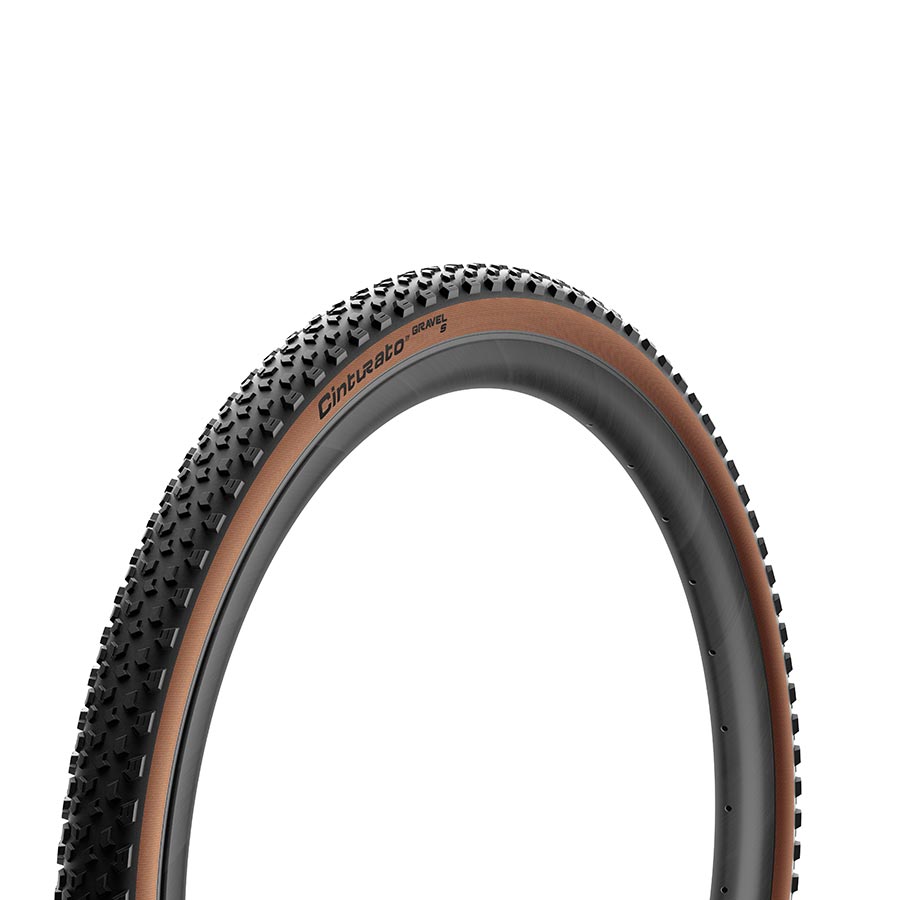 Pirelli Cinturato Gravel S gravel tires 700x40c black, designed for off-road cycling and gravel riding.