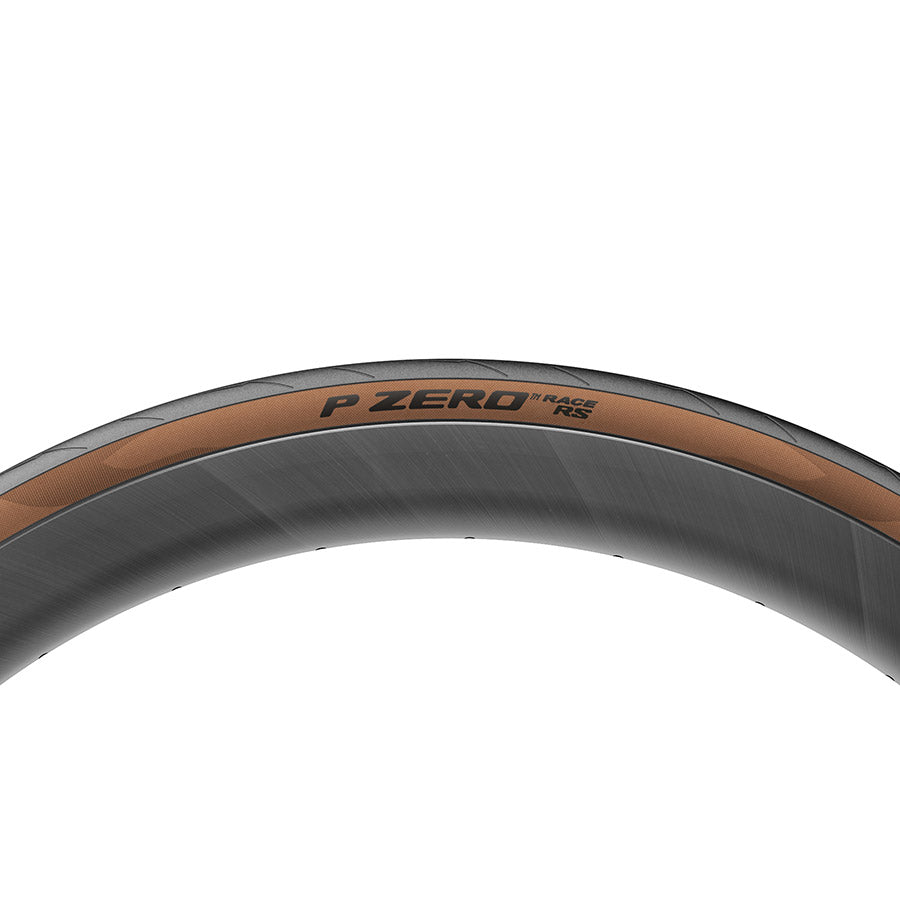 Pirelli P ZERO™ Race RS road bike tire in 700x26c with black wire clincher, SmartEvo2 TechBelt, 127 TPI, high-performance cycling tire.