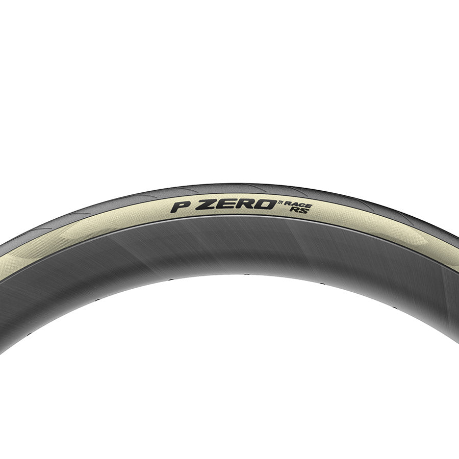 Pirelli P ZERO™ Race RS road tire in black, 700x26c size, clincher design with SmartEvo2 Techbelt and 127 TPI for performance.