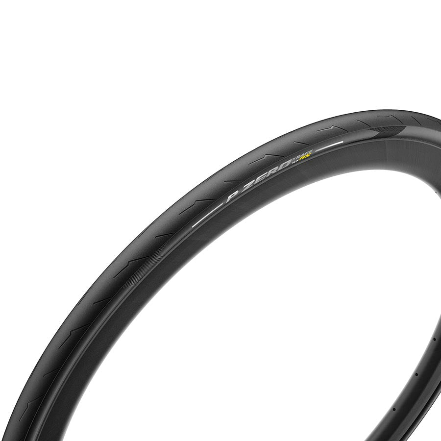 Pirelli P Zero Race RS TLR road tire with 700x26c size, tubeless-ready, black, folding design, lightweight with Speedcore technology