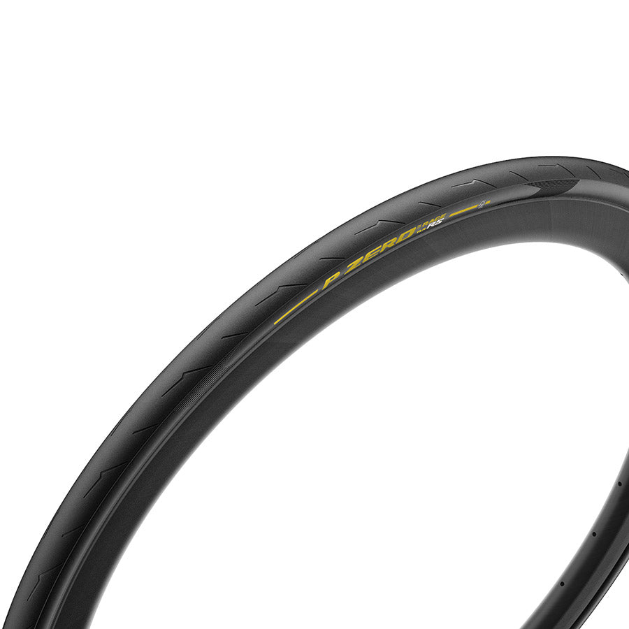Pirelli P ZERO Race RS TLR road tire in black, 700x26c, folding tubeless-ready tire with SmartEvo SpeedCore construction.