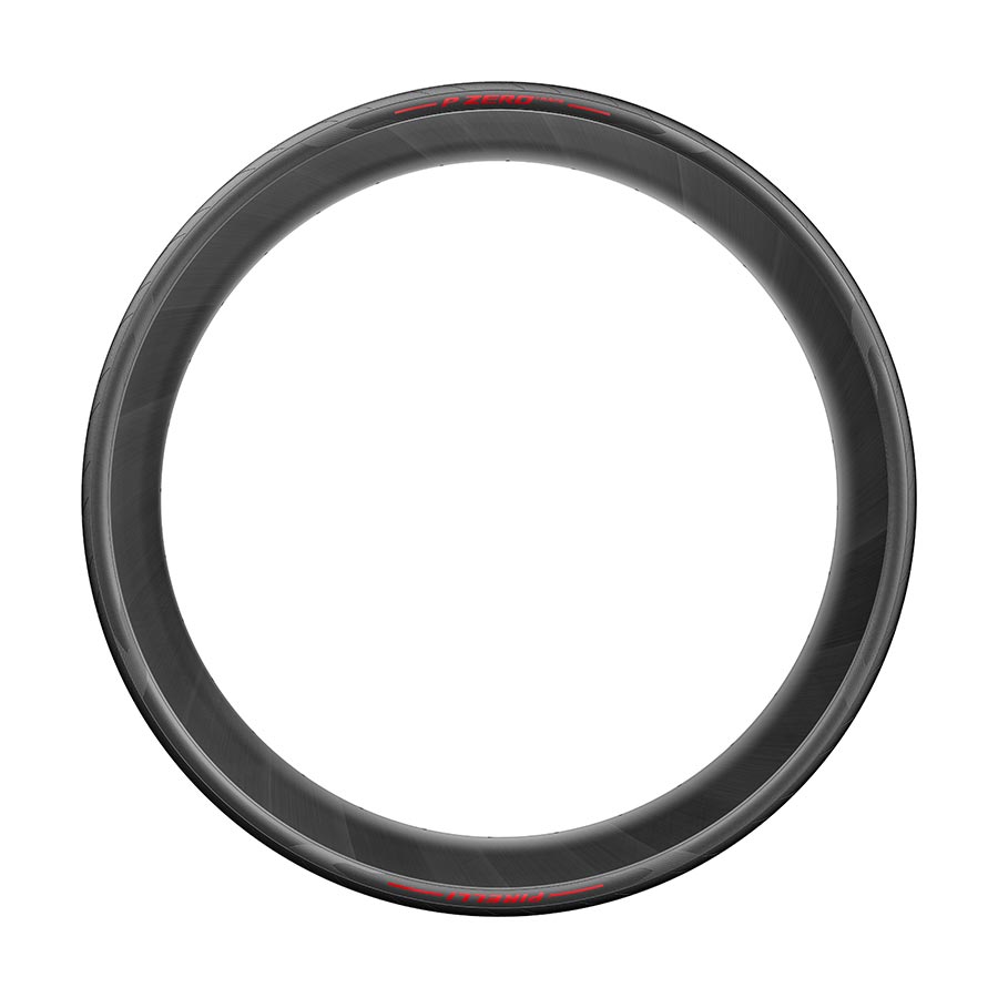 Pirelli PZero Race road tire, 700x26c folding clincher with Smartevo Techbelt, black, made in Italy, for high-performance cycling.