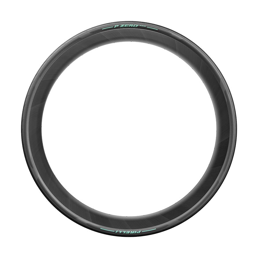 Pirelli PZero Race road tire with black folding clincher design, 700x26c size, featuring SmartEvo Techbelt for high performance.